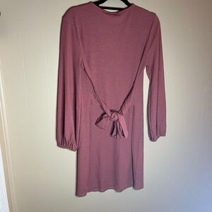 Lionstill Pale Pink Waffle Knit Dress